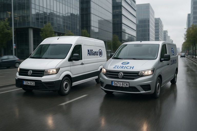 Allianz vs Zurich para flota de autónomos: qué seguro de vehículo comercial compensa más con uso profesional Allianz vs Zurich para flota de autónomos: qué seguro de vehículo comercial compensa más con uso profesional