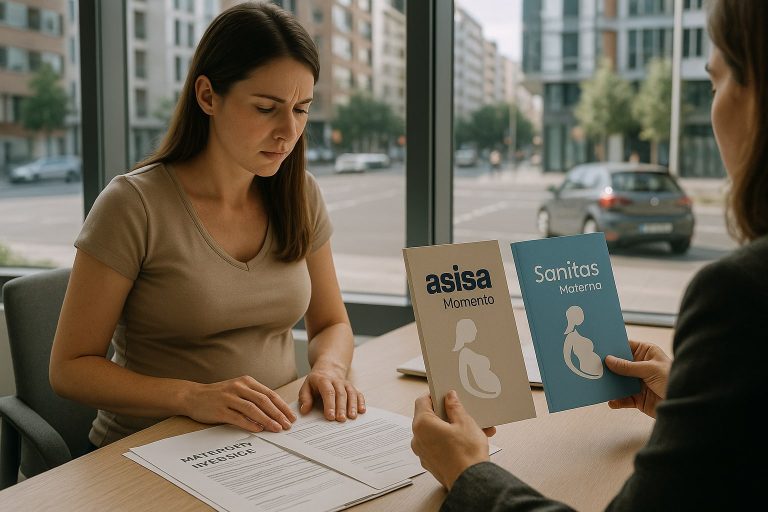 Asisa Momento vs Sanitas Materna: qué póliza de salud gestiona mejor un embarazo desde el primer mes