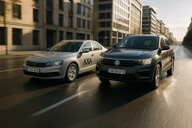 AXA vs Generali en todo riesgo con franquicia: cuál conviene a familia con dos coches AXA vs Generali en todo riesgo con franquicia: cuál conviene a familia con dos coches