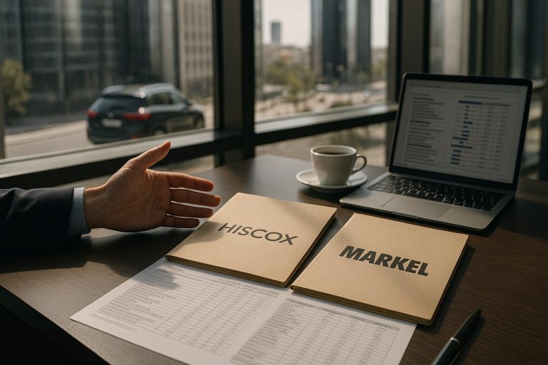 Hiscox vs Markel para autónomos consultores: qué RC profesional aguanta mejor una reclamación grande
