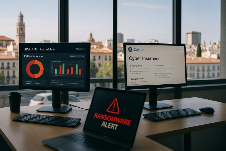 Hiscox vs Zurich: qué seguro de ciberriesgo protege mejor a una pyme ante un ransomware Hiscox vs Zurich: qué seguro de ciberriesgo protege mejor a una pyme ante un ransomware