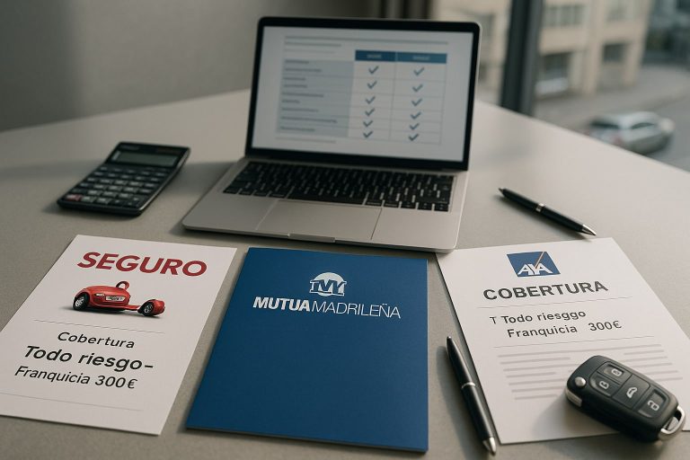 Línea Directa vs Mutua Madrileña vs AXA: relación calidad-precio en todo riesgo con franquicia de 300 € Línea Directa vs Mutua Madrileña vs AXA: relación calidad-precio en todo riesgo con franquicia de 300 €