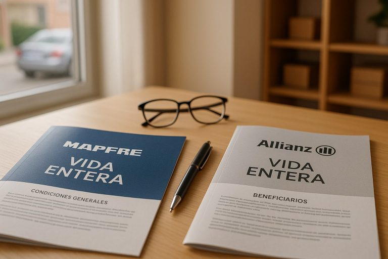 Mapfre Vida vs Allianz Vida en vida entera: cuál conviene para dejar capital a los herederos