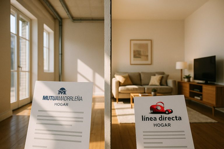 Mutua Madrileña Hogar vs Línea Directa Hogar: ¿qué póliza distingue mejor continente y contenido?