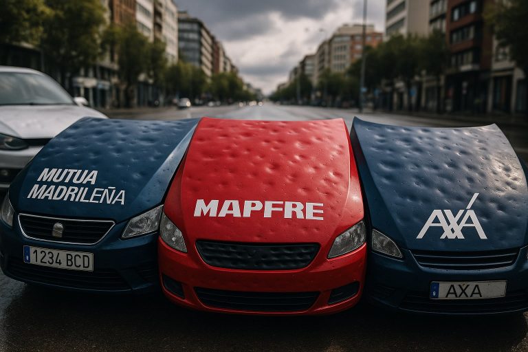 Mutua Madrileña vs Mapfre vs AXA: qué todo riesgo cubre mejor el granizo y fenómenos climáticos