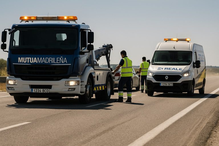 Mutua Madrileña vs Reale: asistencia en carretera desde kilómetro 0, cuál cumple de verdad Mutua Madrileña vs Reale: asistencia en carretera desde kilómetro 0, cuál cumple de verdad