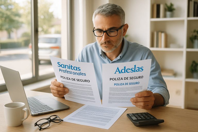 Sanitas Profesionales vs Adeslas Plena: qué seguro de salud con copago compensa más para un autónomo Sanitas Profesionales vs Adeslas Plena: qué seguro de salud con copago compensa más para un autónomo