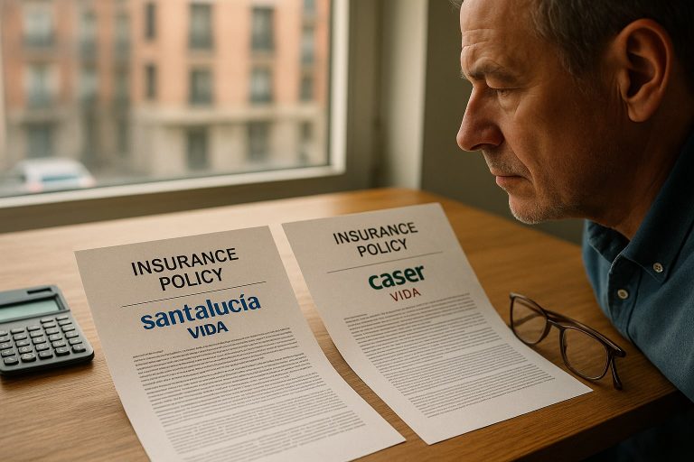 Santalucía Vida vs Caser Vida en temporal anual renovable: cuál aguanta mejor las revisiones de prima a partir