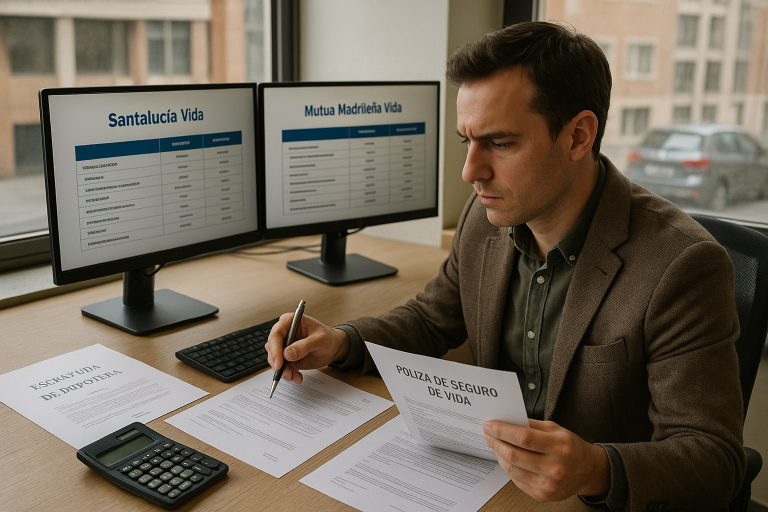 Santalucía Vida vs Mutua Madrileña Vida: cuál elige el joven de 30 años que acaba de firmar hipoteca Santalucía Vida vs Mutua Madrileña Vida: cuál elige el joven de 30 años que acaba de firmar hipoteca