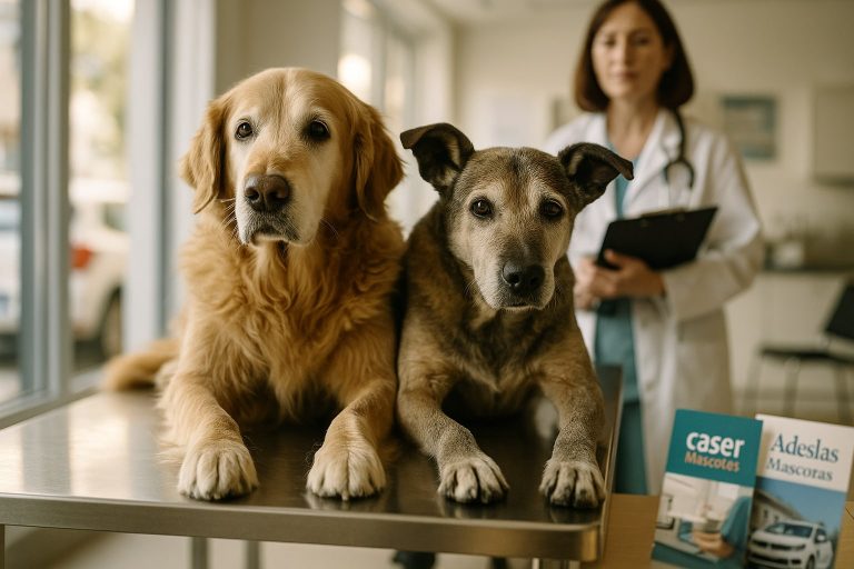 Seguro para perro senior: Caser Mascotas vs Adeslas, cuál sigue aceptándolo a partir de los 8 años