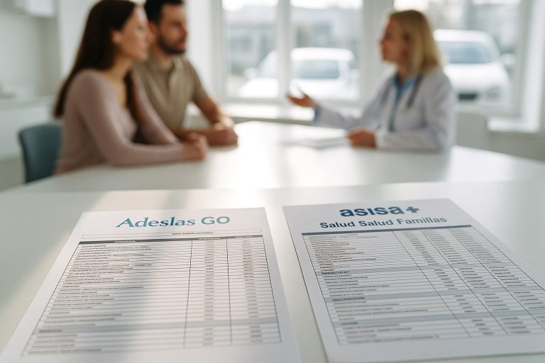 Adeslas Go vs Asisa Salud Familias en fertilidad y reproducción asistida: cuál incluye más ciclos sin carencia