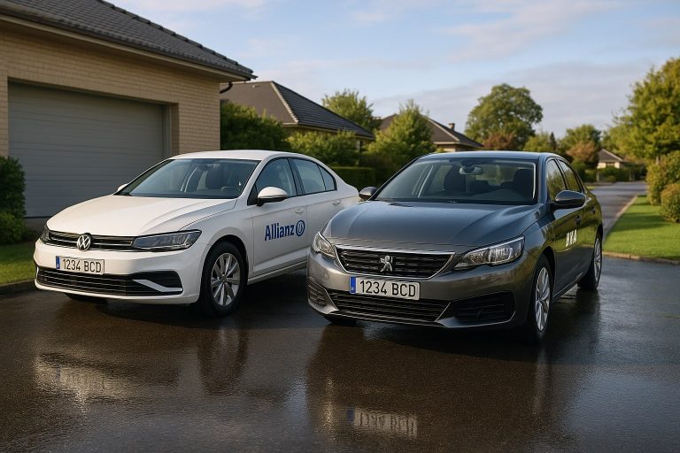 Allianz vs AXA en todo riesgo para familia con dos coches: cuál aplica mejor descuento en la segunda póliza Allianz vs AXA en todo riesgo para familia con dos coches: cuál aplica mejor descuento en la segunda póliza