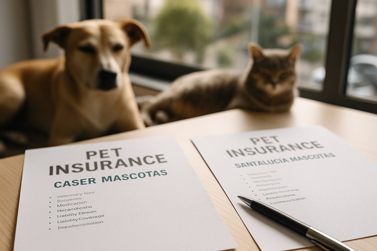 Caser Mascotas vs Santalucía Mascotas: qué póliza combina RC obligatoria y veterinario básico por menos de 15 € al mes Caser Mascotas vs Santalucía Mascotas: qué póliza combina RC obligatoria y veterinario básico por menos de 15