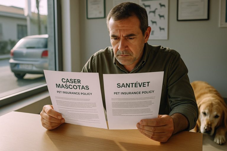 Caser Mascotas vs Santévet en enfermedades crónicas del perro: cuál renueva sin subir la prima Caser Mascotas vs Santévet en enfermedades crónicas del perro: cuál renueva sin subir la prima