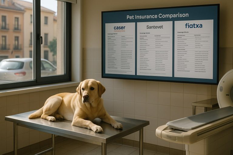 Caser Mascotas vs Santévet vs Fatxa en hospitalización con pruebas de imagen (TAC y resonancia): cuál incluye el diagnóstico avanzado sin sublímite Caser Mascotas vs Santévet vs Fatxa en hospitalización con pruebas de imagen (TAC y resonancia): cuál incluye