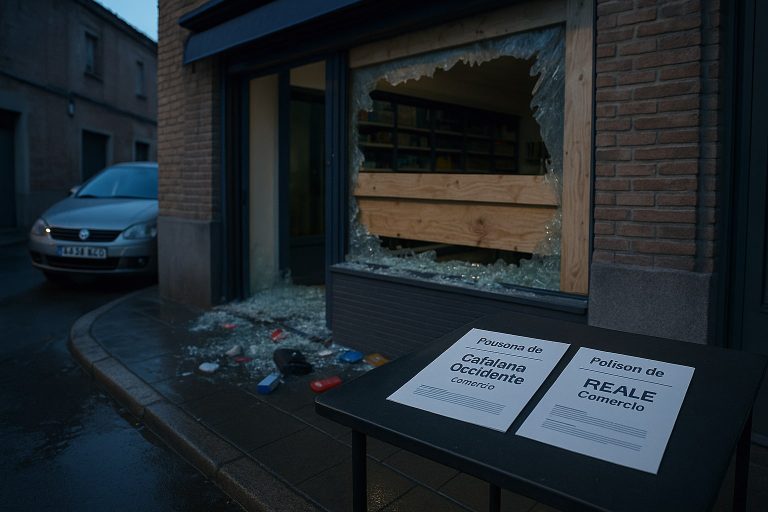 Catalana Occidente Comercio vs Reale Comercio para pequeña tienda de barrio: cuál asume mejor el robo con fractura de escaparate fuera de horario Catalana Occidente Comercio vs Reale Comercio para pequeña tienda de barrio: cuál asume mejor el robo con frac