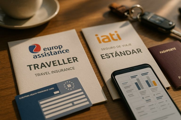 Europ Assistance vs IATI Estándar para viaje a Europa: cuál compensa si ya tienes Tarjeta Sanitaria Europea