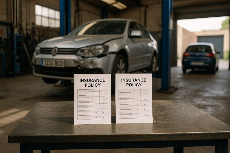 Generali vs Reale en RC de explotación para taller mecánico: cuál cubre mejor los daños al vehículo del client