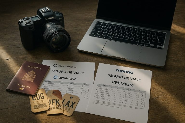 Intermundial Totaltravel vs Mondo Premium en objetos de valor dentro del equipaje: cuál sube el sublímite por cámara y portátil Intermundial Totaltravel vs Mondo Premium en objetos de valor dentro del equipaje: cuál sube el sublímite por