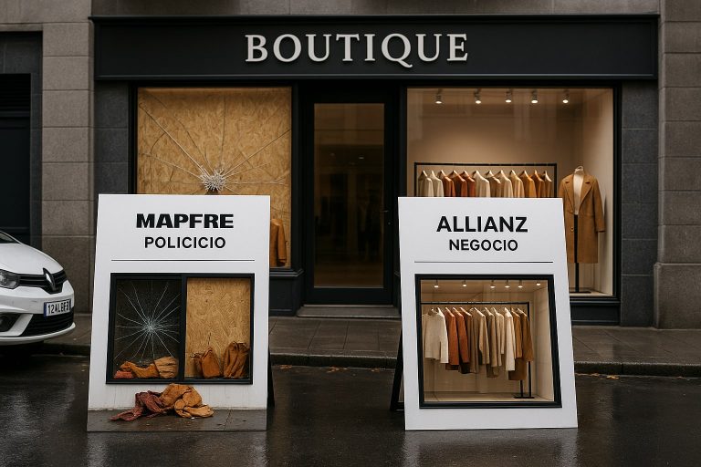 Mapfre Comercio vs Allianz Negocio para tienda de ropa a pie de calle: cuál cubre mejor el stock de temporada y el escaparate roto Mapfre Comercio vs Allianz Negocio para tienda de ropa a pie de calle: cuál cubre mejor el stock de temporada