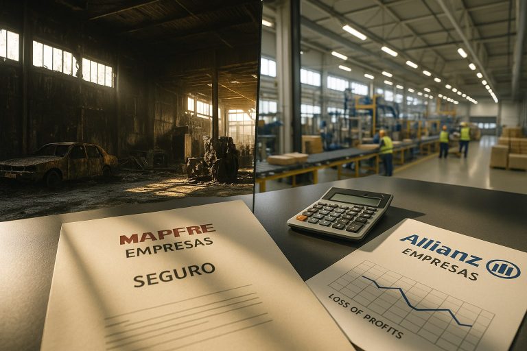 Mapfre Empresas vs Allianz Empresas en multirriesgo para pyme industrial: cuál cubre mejor la pérdida de beneficios tras un incendio Mapfre Empresas vs Allianz Empresas en multirriesgo para pyme industrial: cuál cubre mejor la pérdida de benef