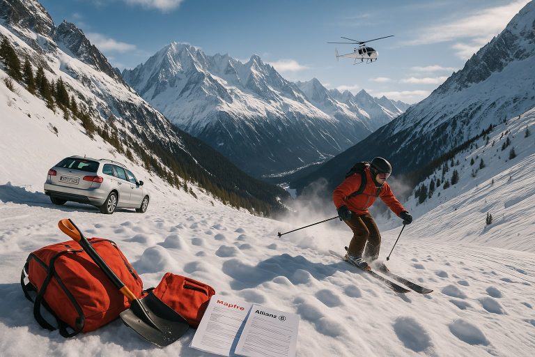 Mapfre Viaje vs Allianz Travel para esquí en los Alpes: cuál cubre mejor el rescate en pista y los daños al material Mapfre Viaje vs Allianz Travel para esquí en los Alpes: cuál cubre mejor el rescate en pista y los daños al ma