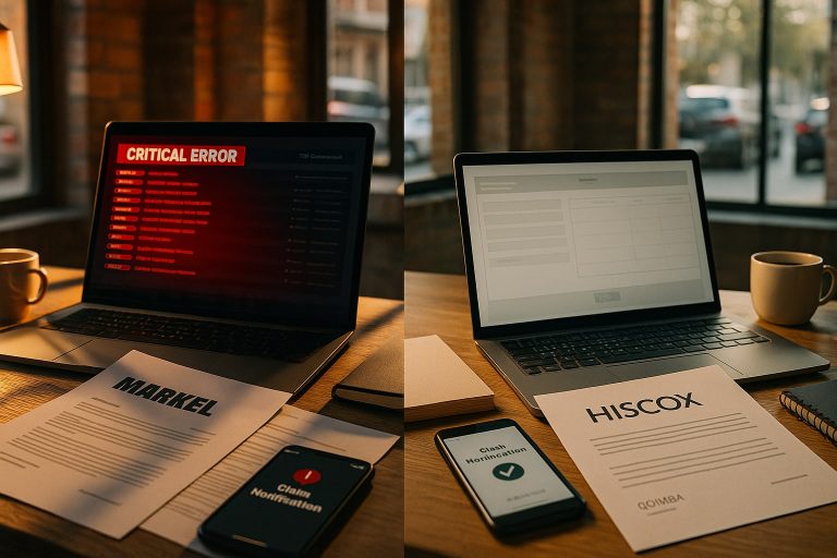 Markel vs Hiscox en RC profesional para autónomo digital: cuál asume mejor una reclamación por error informáti