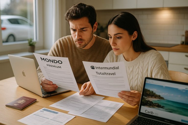 Mondo Premium vs Intermundial Totaltravel para viaje de novios al Caribe: cuál protege mejor la cancelación po