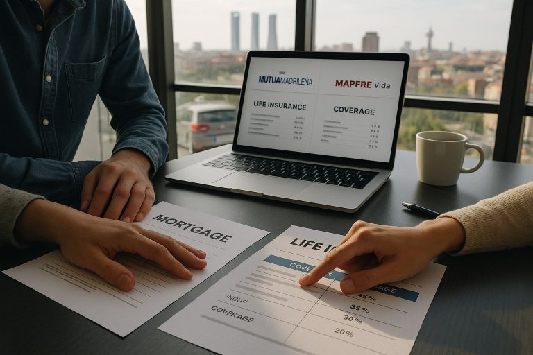 Mutua Madrileña Vida vs Mapfre Vida para joven conductor con hipoteca compartida: cuál cubre mejor el 50% del préstamo Mutua Madrileña Vida vs Mapfre Vida para joven conductor con hipoteca compartida: cuál cubre mejor el 50% del