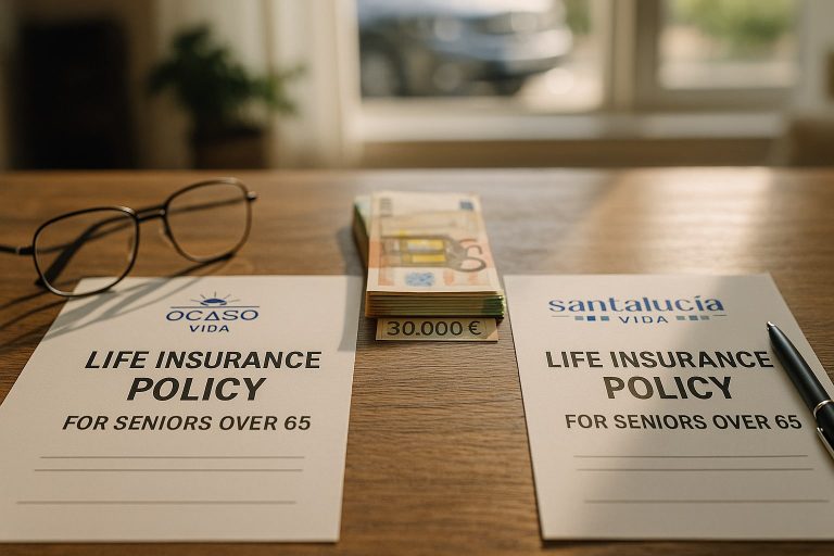 Ocaso Vida vs Santalucía Vida para mayor de 65 años sin hipoteca: cuál sigue ofreciendo capital de 30.000 € pa