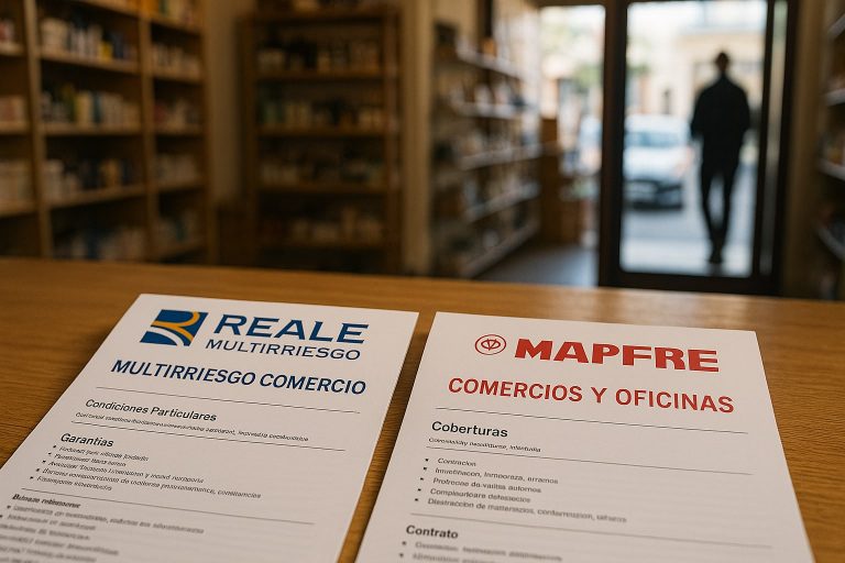 Reale Autónomos vs Mapfre Autónomos: qué póliza multirriesgo cubre mejor local, existencias y RC Reale Autónomos vs Mapfre Autónomos: qué póliza multirriesgo cubre mejor local, existencias y RC
