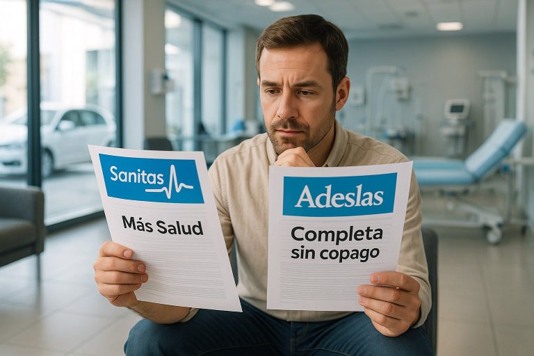 Sanitas Más Salud vs Adeslas Completa sin copago: cuál tiene menos carencias en pruebas diagnósticas Sanitas Más Salud vs Adeslas Completa sin copago: cuál tiene menos carencias en pruebas diagnósticas