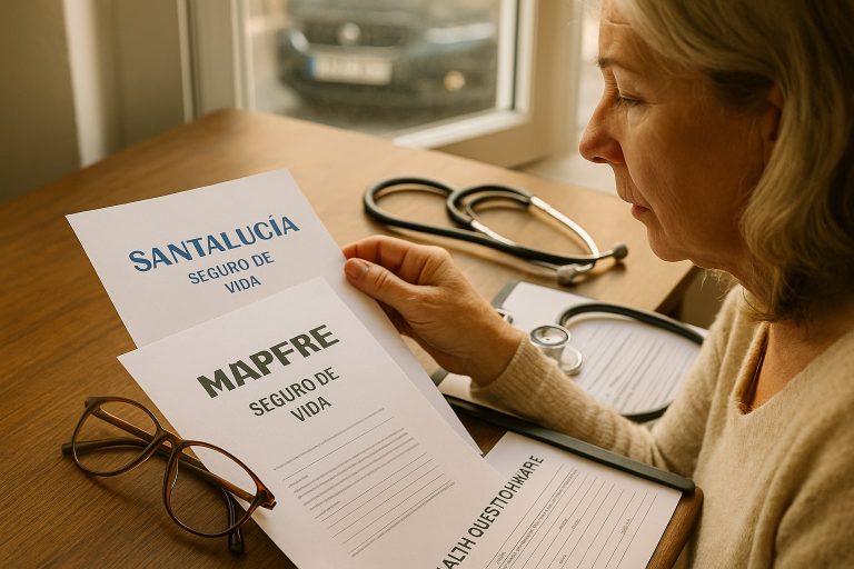 Santalucía Vida vs Mapfre Vida para mayores de 60 años: cuál sigue admitiendo el alta sin pruebas médicas inva