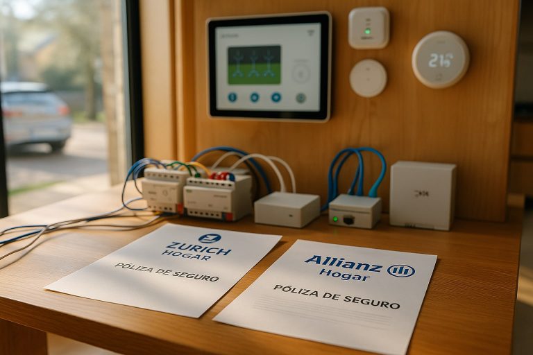 Zurich Hogar vs Allianz Hogar en chalet domotizado con riego y climatización inteligentes: cuál cubre mejor el fallo eléctrico y la sobretensión Zurich Hogar vs Allianz Hogar en chalet domotizado con riego y climatización inteligentes: cuál cubre mejor el